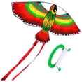 thumbnail image 1 of Cometas de animales de dibujos animados de fibra de vidrio para niños, cometas voladoras, juguetes para actividades al aire libre para niños, rojo Inevent FN0472-01, 1 of 7