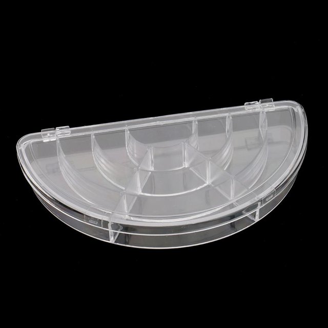 Caja de Almacenamiento Perfecl 10 Compartitos Claro Vacía de Clavo Arte Consejos Contenedor