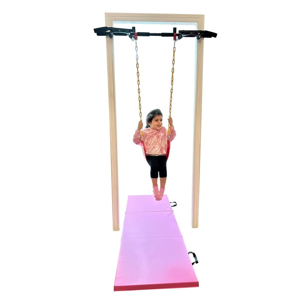 Kids Swing Set Kids Doorway Gym Swing Set Pull Up Bar In