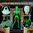 thumbnail image 4 of Decoraciones colgantes de fantasmas de Halloween WLHAG con esqueletos luminosos, 4 of 7