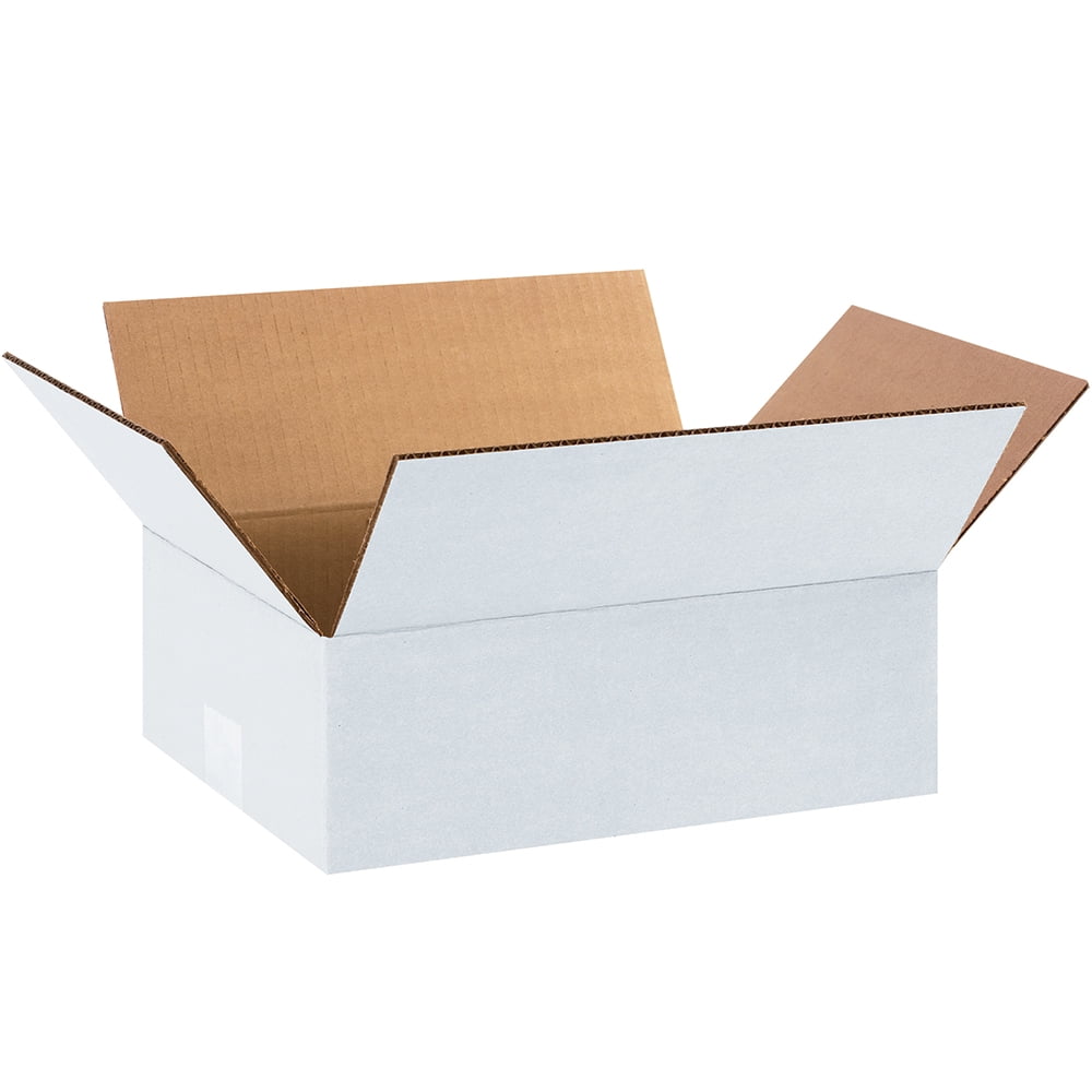 Photo 1 of Box Partners Corrugated Bxs,12x9x4,White,25/BDL - BXP 1294W