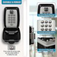 thumbnail image 3 of Wall Mounted Waterproof Key Safe Outdoor Key Box Key Safe Box Wall Mounted Safe - Use Your Keys Safe, 3 of 5