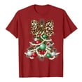 thumbnail image 4 of Dmsael Christmas T Shirts Women Christmas Shirt Christmas Party Tops Xmas Gift Tees Holiday Season Clothes Red,S, 4 of 6