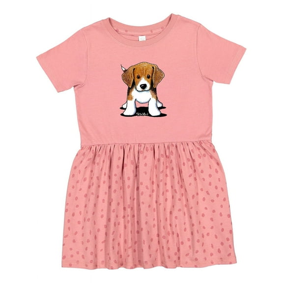 Inktastic Beagle Girls Toddler Dress