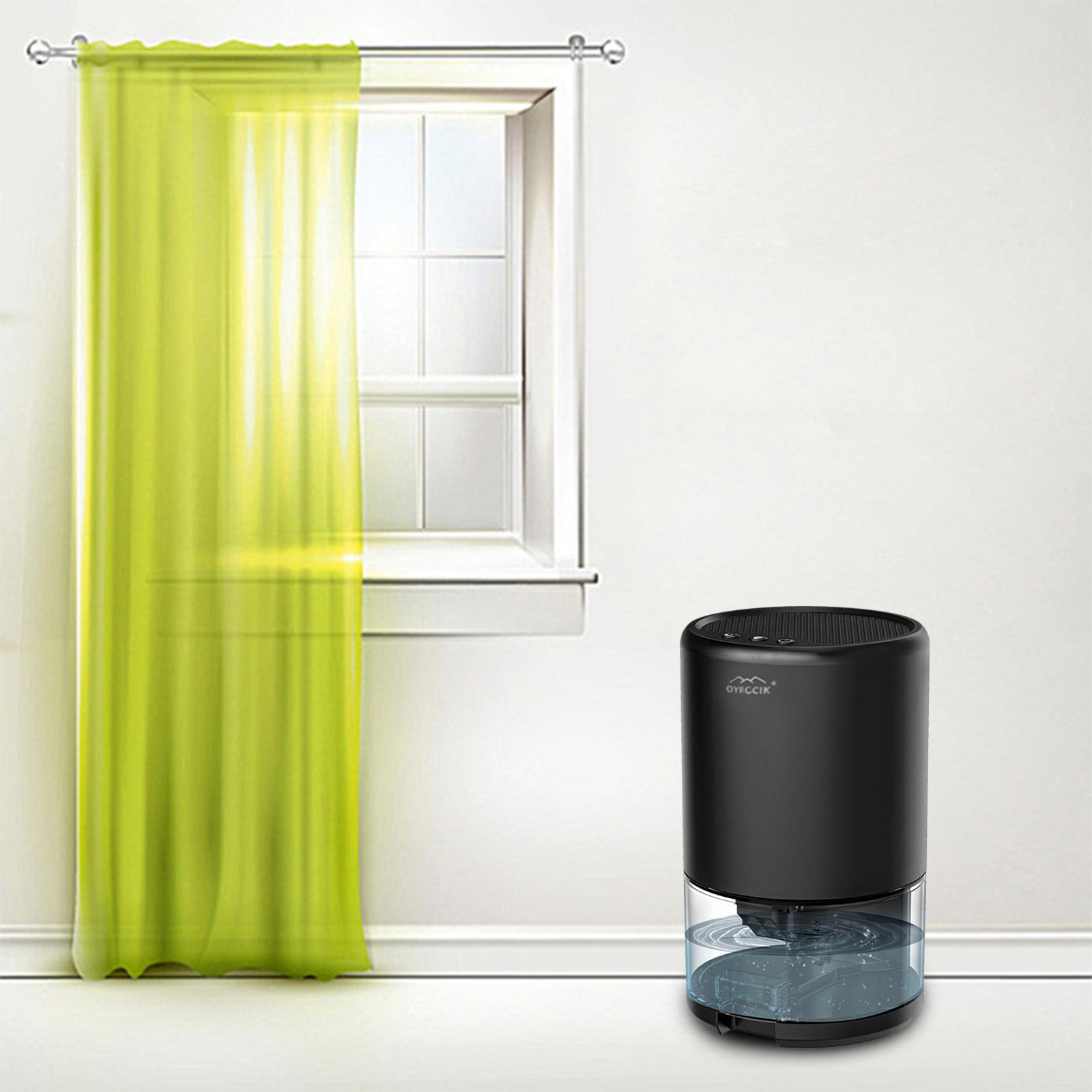 1000ml Small Dehumidifier Compact Home Dehumidifiers w/ Auto Shut Off for Basements Bedroom Bathroom Home