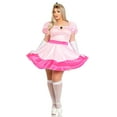 thumbnail image 4 of Leg Avenue Women's Plus Size Pink Princess Halloween Costume, Pink, 3X-4X, 4 of 5