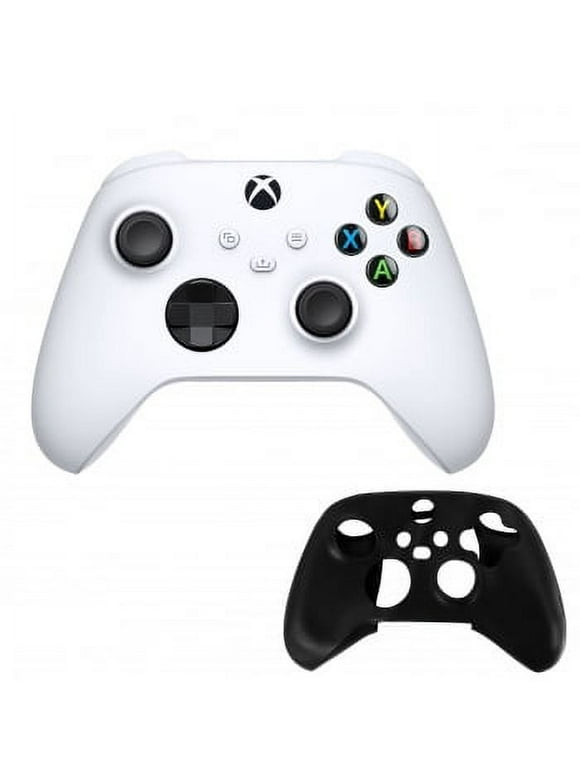 Microsoft Xbox Series X/S Controller in White with Silicone Sleeve Xbox Series
