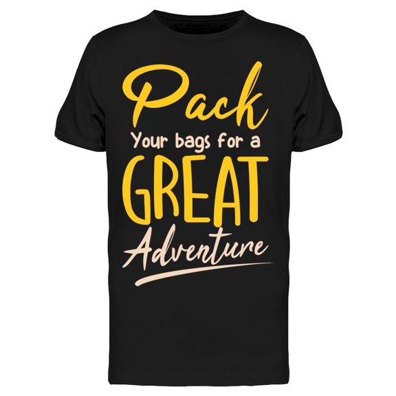 Pack Your Bags Tee Men's -Image by Shutterstock