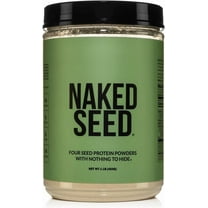 Naked Seed - 4 Seed Protein Powder, Only 4 Ingredients - Chia, Watermelon, Sunflower and Pumpkin Seed - Gluten-Free, Soy Free, Vegan, No Gmos, No Artificial Sweeteners - 15 Servings