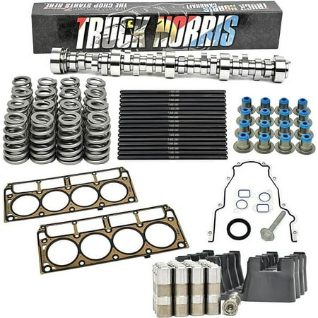 Brian Tooley Racing BTR Truck Norris Camshaft Install Kit for GM/Chevrolet Gen 3/4 LS 4.8L 5.3L LS Vortec Trucks Includes Cam Kit Gaskets Lifters and Trays