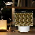 thumbnail image 6 of Fotbe Yellow Floral1 Pattern Acrylic Night Light Gift with 3 Color ModesTouch-Sensitive LED Lamp Perfect Gift for Mother's Day, Birthday, or Christmas, 6 of 9