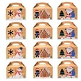 thumbnail image 1 of 12 Piezas Bolsas de Regalo de Navidad Cajas de Dulces Bolsa de Regalo de Bolsa de Regalo de Fiesta Bolsa de Regalo de Dulces para de Macarena Caja de embalaje de dulces, 1 of 8