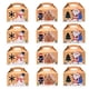 thumbnail image 1 of 12 Piezas Bolsas de Regalo de Navidad Cajas de Dulces Bolsa de Regalo de Galletas Bolsa de Regalo de Fiesta Bolsa de Regalo de Dulces para Galletas de, 1 of 9