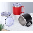 thumbnail image 1 of Termo para Café - Doble Pared Acero Inoxidable - Mantiene Caliente 6 Horas/Frío 9 Horas - Tapa Hermética Antifugas - Ideal Viaje, Camping, Oficina - Taza Térmica Portátil, 1 of 4