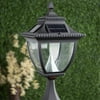Gama Sonic Pagoda Post Mount Solar Lamp