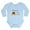 Sky Blue, variant on CafePress - Nonno's Little Meatball Body Suit - Long Sleeve Cotton Baby Bodysuit