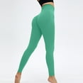 thumbnail image 2 of QATAINLAV Limited Time Sale High Waisted Leggings for Women Tummy Control Seamless Yoga Pants Gym Workout Running Tight Leggings Green M, 2 of 4
