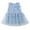 Blue, variant on Maxcozy Baby Girls Sleeveless Lace Tulle Tutu Princess Dress Wedding Baptism Gown Floral Dresses, White