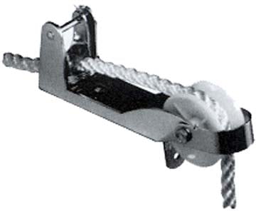 1//4/" to 1//2/" Diameter Line Lift /'N/' Lock Anchor Control Pulley for Boats