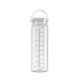 thumbnail image 5 of Sunjoy Tech 500ML Water Bottle with Scale Portable Handle Large Capacity Leak-proof Men Women Travel Gym Workout Sports Clear Drinking Handy Cup, 5 of 8