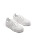 thumbnail image 4 of BURUDANI Women’s Platform Sneakers, Lace-Up Walking Tennis Shoes, Comfortable Casual Fashion Sneakers, 4 of 5