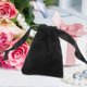thumbnail image 5 of 5Pcs Velvet Drawstring Jewelry Pouches for Storage Use Black Color, 5 of 5