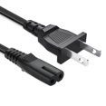 thumbnail image 1 of Cable De Alimentación De Tv De Ca De 2 Clavijas Para Samsung Un40 Un43 Un48 Un49 Un50 Un55 Un60 Un65 Un70 Un75 Un78 Smart Tv 24"" 32 40 43 48 49 50 55 60 65 75 85 Pulgadas Samsung Subwoofer Altavoces, 1 of 1