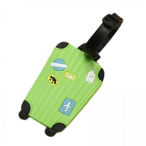 Etiqueta de equipaje,Etiqueta de equipaje de silicona,accesorios de viaje,ID de maleta,soporte de dirección, de equipaje,Nombre,monedero,identificadores de bolsos,etiqueta de maletas