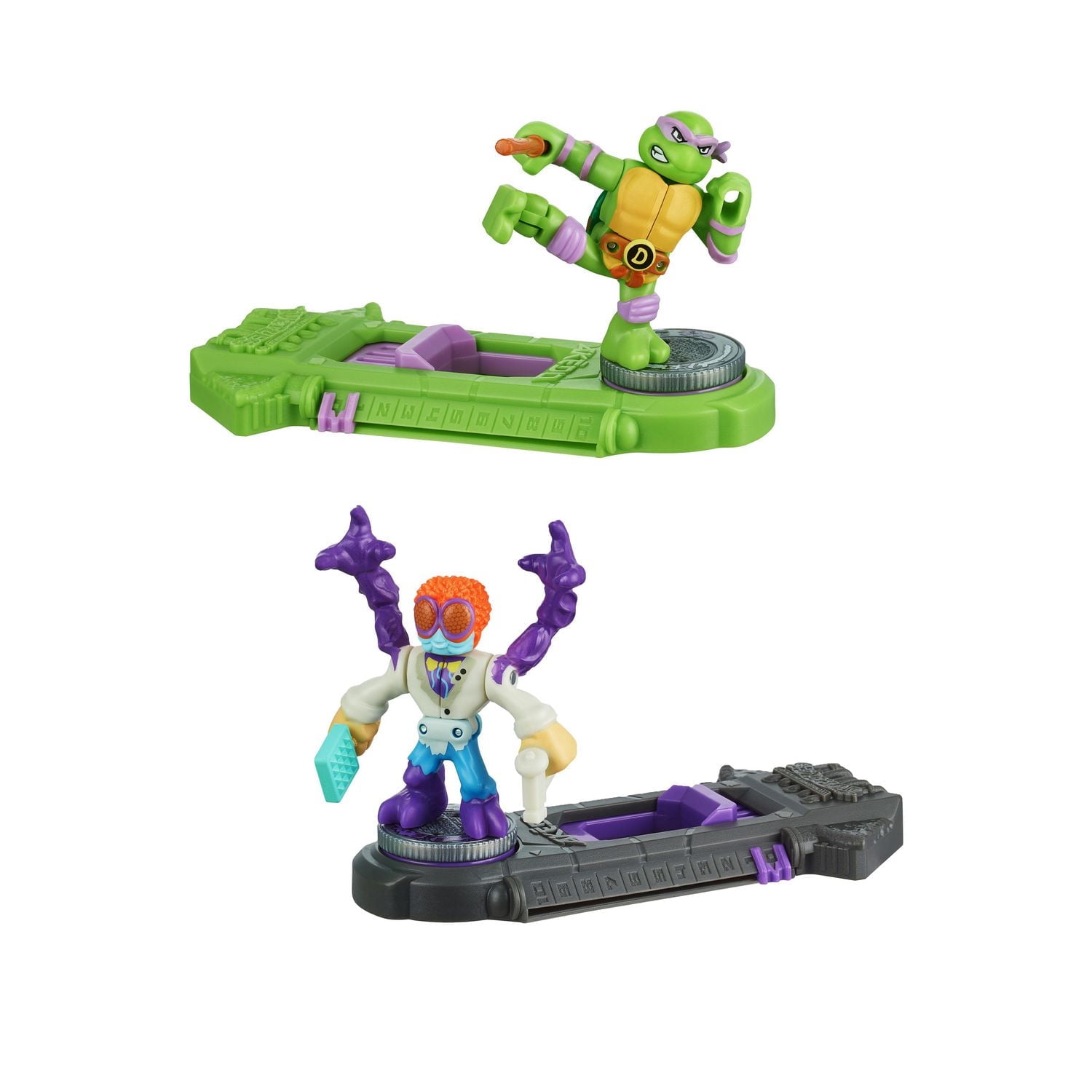 AKEDO TMNT S1 CONTRE PK DONATELLO CONTRE BAXTER STOCKMAN