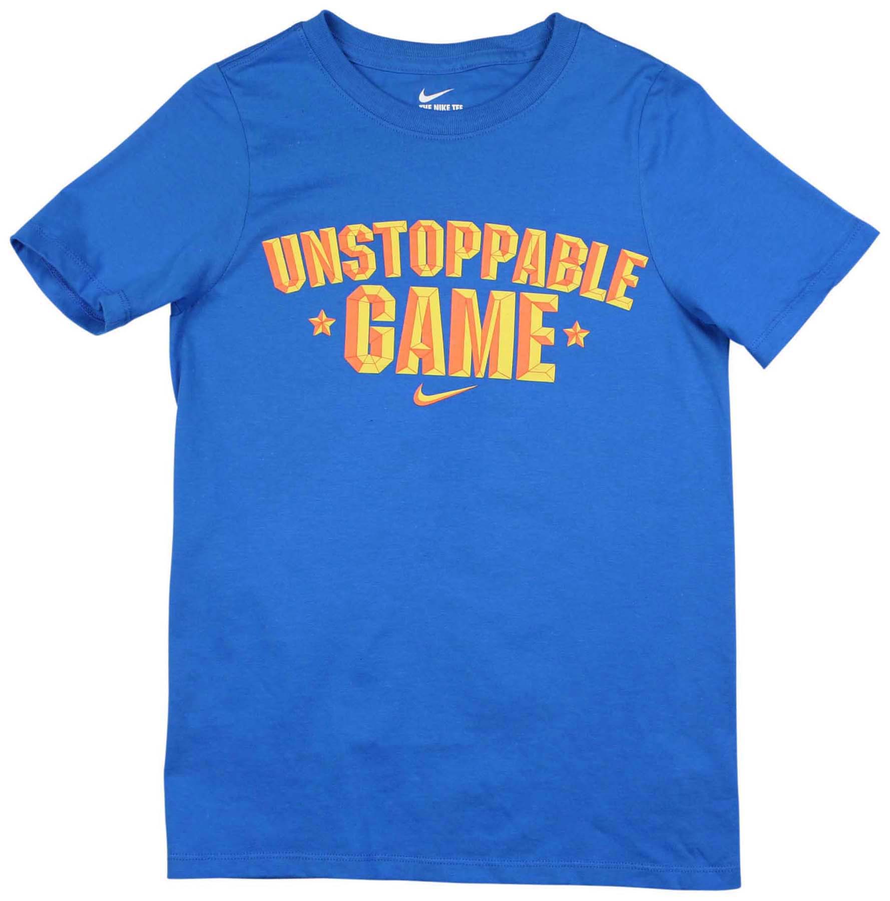 Nike Nike Big Boys' (820) Unstoppable Game Graphic TShirtPhoto Blue