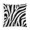 Pattern-3, variant on 16"x16" Pillow Case Black And White Zebra Print Throw Pillow Covers Decorative Floral Linen Pillow Cover Black Zebra Print Decorative Pillow Covers Decorative Couch Pillow Cover for Sofa
