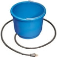thumbnail image 2 of API Livestock Heated Round Water Bucket, 9 Quart 50W Anti-Chew Cord Ice-Free, 2 of 5