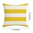 thumbnail image 3 of Funda de almohada impermeable para exteriores con estampado geométrico de rayas,cojín decorativo para sofá,silla o terraza,ideal para el hogar,patio o balcón., 3 of 6