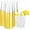 Clear, variant on Heavy Duty Plastic Cups, 9 oz, Gold Rimmed, Clear, 100 Count, BPA Free, Disposable, for Party & Wedding