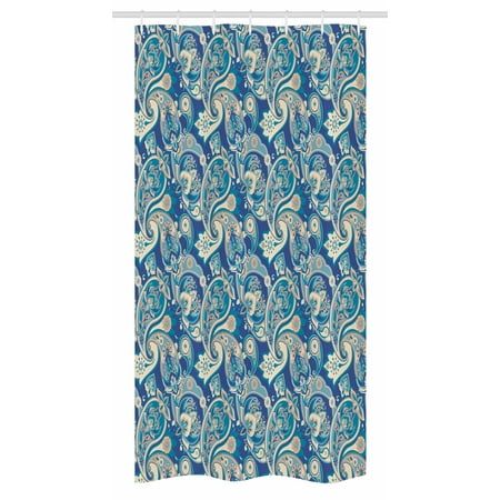 Paisley Stall Shower Curtain Authentic Asian Inspired Floral
