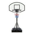 thumbnail image 2 of Portable Poolside Basketball Hoop Swimming Pool 3.1ft to 4.7ft Height-Adjustable Basketball System Goal Stand for Kids, 2 of 9