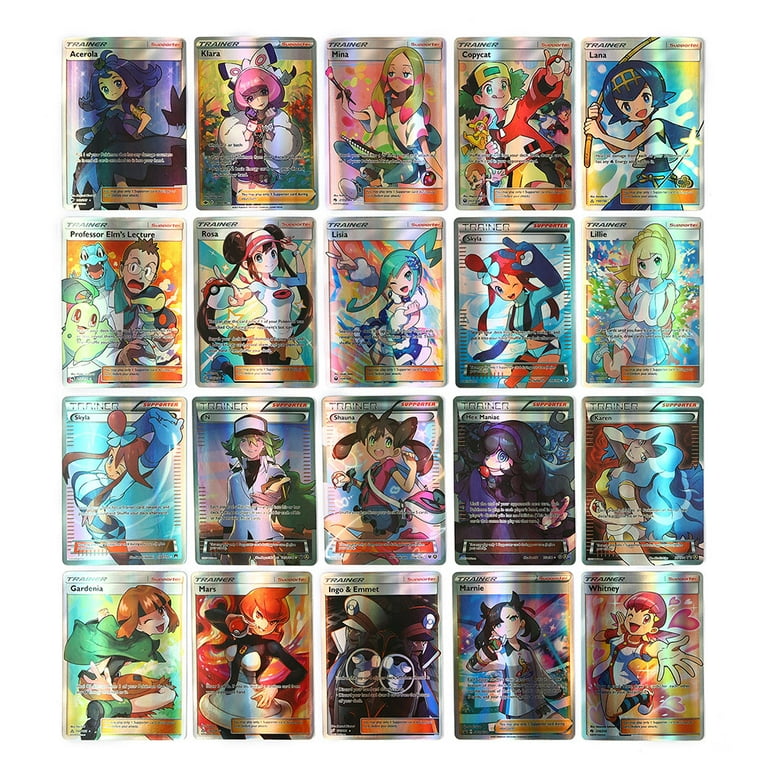 60Pcs Vmax cards V GX EX English version anime collection Trading card  booster shiny cards pokemon toy for kids - Realistic Reborn Dolls for Sale