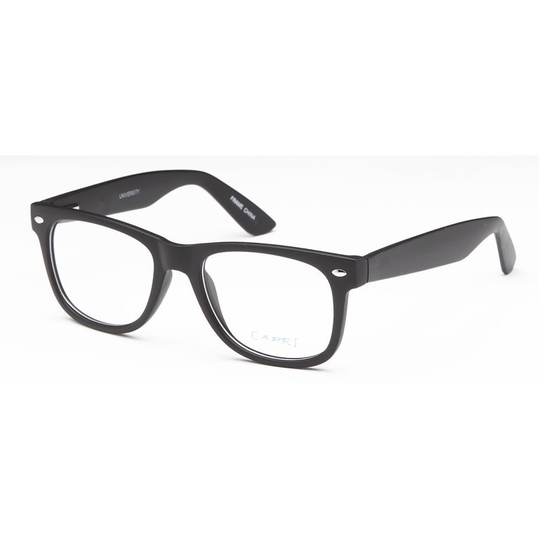 Unisex Eyeglasses 52 20 145 Black Plastic - Walmart.com