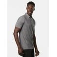 thumbnail image 4 of NEW Men's Travis Mathew The Heater Polo Heather Microchip 2XL, 4 of 4
