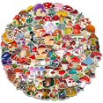 thumbnail image 1 of 100 pegatinas de hongos para botellas de agua, lindas pegatinas de vinilo impermeables para monopatín, ordenador estético, hidromatraz, pegatinas para teléfono para niños, 1 of 3