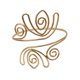 thumbnail image 1 of Brazalete con anillo y pulsera para la parte superior del brazo para mujeres y niñas, ideal para bodas y festivales de verano. Oro, 1 of 7