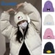 thumbnail image 2 of Sanrio-gorro de punto de felpa Kawaii Kuromi Hello Kitty Cinnamoroll Stuff, lindo gorro de punto cálido de invierno, regalo, Y2k, nuevo, 2 of 4