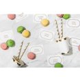 thumbnail image 3 of shiyou-Avery Self-Adhesive Removable Name Tag Labels, Gold Metallic Border, 3⅜" x 2⅓", 40 Name Badges (8720), Gold Border, 3 of 4