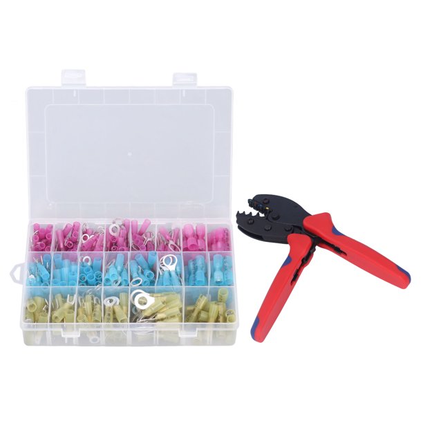 Electrical Terminals Kit, 280PCS Heat Shrink Connector For Marine
