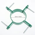 thumbnail image 2 of DECORNIJIA 1Set Iron Fixing Hoop for Tree Guard 11.8in Diameter Green Circular Model, 2 of 6