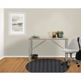 thumbnail image 3 of Moroccan Horizontal Stripe Charcoal Office Mat by Kavka Designs, 3 of 3