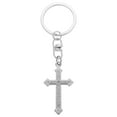 thumbnail image 1 of Miangastore Rhinestone Cross Keychain Creative Pendant Key Chain Cute Funny Keyring Religious Blessing Keychain For Handbags Backpacks Party Favor, 1 of 8