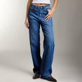 thumbnail image 1 of WILLBEST Pantalones Mujer Pantalones Vaqueros Casuales de Pierna Ancha para Mujer, Pantalones Vaqueros Holgados de Corte Holgado, Cintura Alta, Cómodos y Elásticos, a La Moda Extra Grande, 1 of 4