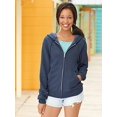 thumbnail image 4 of Jerzees Adult NuBlend Full Zip Hooded Sweatshirt, M, Black, 4 of 6