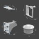 thumbnail image 4 of 1 cerradura magnética para gabinete a prueba de bebés, cierres de gabinete a prueba de niños, diseño invisible, adhesivo 3M, no necesita taladros, herramientas ni tornillos., 4 of 5